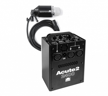 Комплект генератор Profoto Acute2 2400 с головкой Acute/D4 Б/У