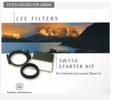 Комплект держателя и фильтра LEE SW150 для объектива schneider 28 mm LS f/4.5 AF