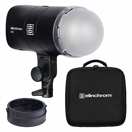 Аккумуляторная вспышка Elinchrom ONE с адаптером Elinchrom
